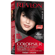 Încarcă imaginea în Galerie, Revlon Colorsilk 11 Soft Black - Vopsea Permanenta