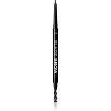 Încarcă imaginea în Galerie, Makeup Revolution Relove Blade Brow Pencil Dark Brown - Creion Sprancene