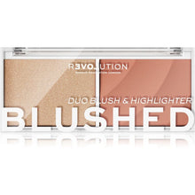 Încarcă imaginea în Galerie, Makeup Revolution Relove Colour Play Blushed Duo Sweet - Blush Iluminator