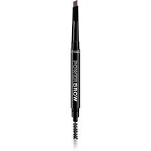 Încarcă imaginea în Galerie, Makeup Revolution Relove Power Brow Pencil Dark Brown - Creion Sprancene