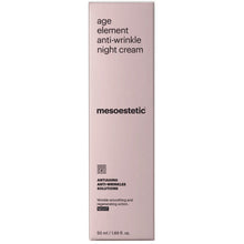 Încarcă imaginea în Galerie, Mesoestetic Age Element Antiwrinkle Night Cream - Crema de Noapte Intensiv Restructuranta 50ml