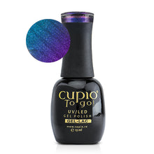 Încarcă imaginea în Galerie, Cupio Oja Semipermanenta To Go! Gold Collection Electric Blue 15ml