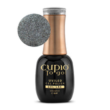 Încarcă imaginea în Galerie, Cupio Oja Semipermanenta To Go! Gold Collection Holo'S Grey Star 15ml