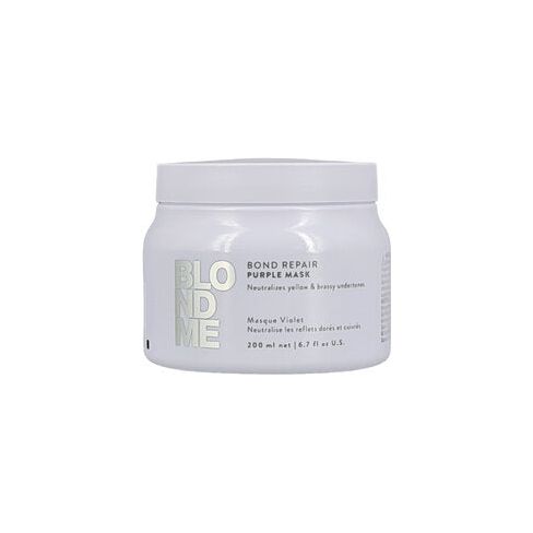 Schwarzkopf BlondMe Bond Repair Purple Masca pentru Neutralizarea Tonurilor de Galben 200ml