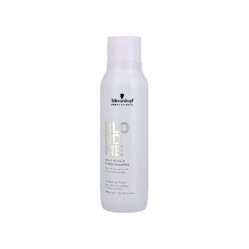 Schwarzkopf BlondMe Bond Repair Purple Sampon cu Pigment Violet Par Blond 300ml