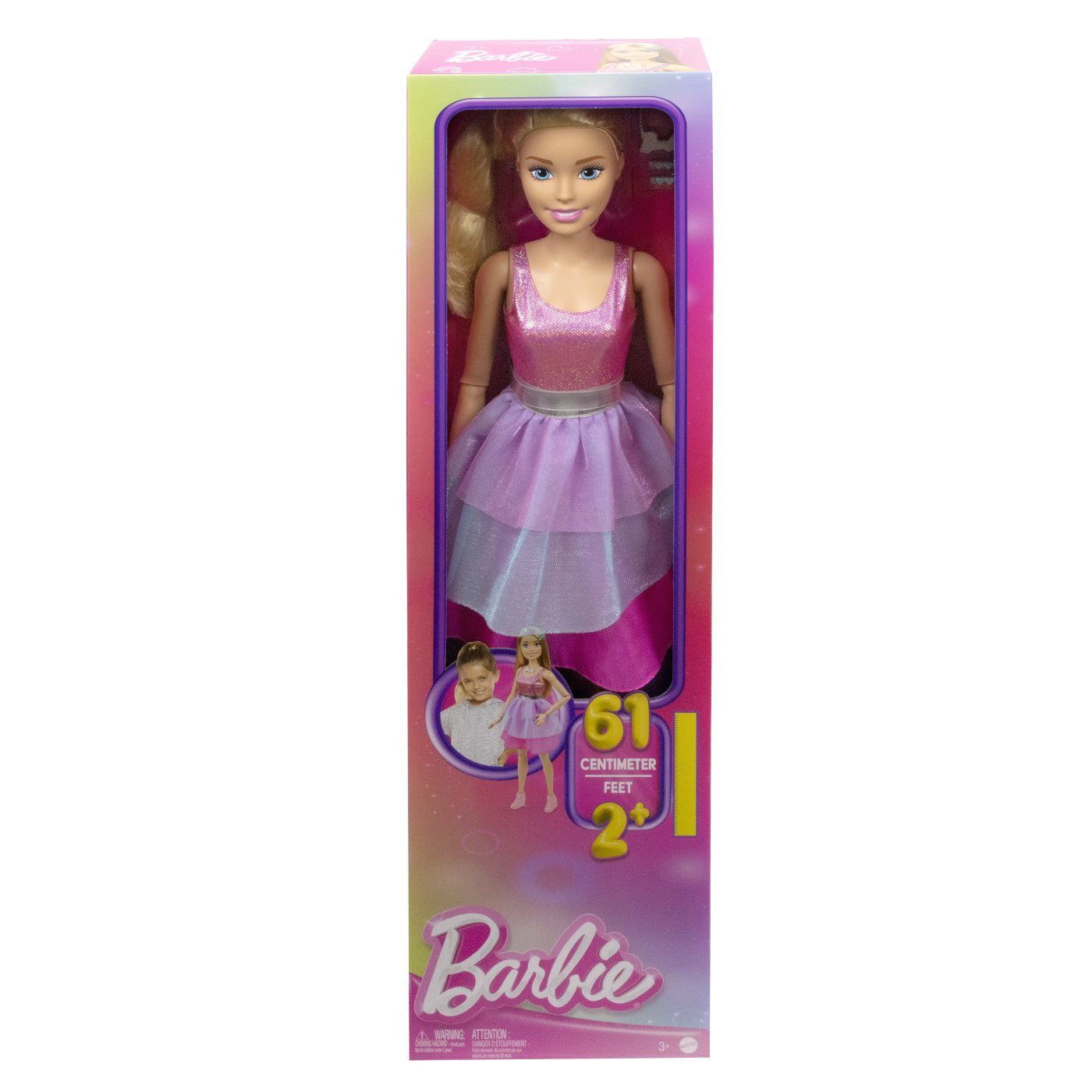 Barbie Papusa Blonda 61cm