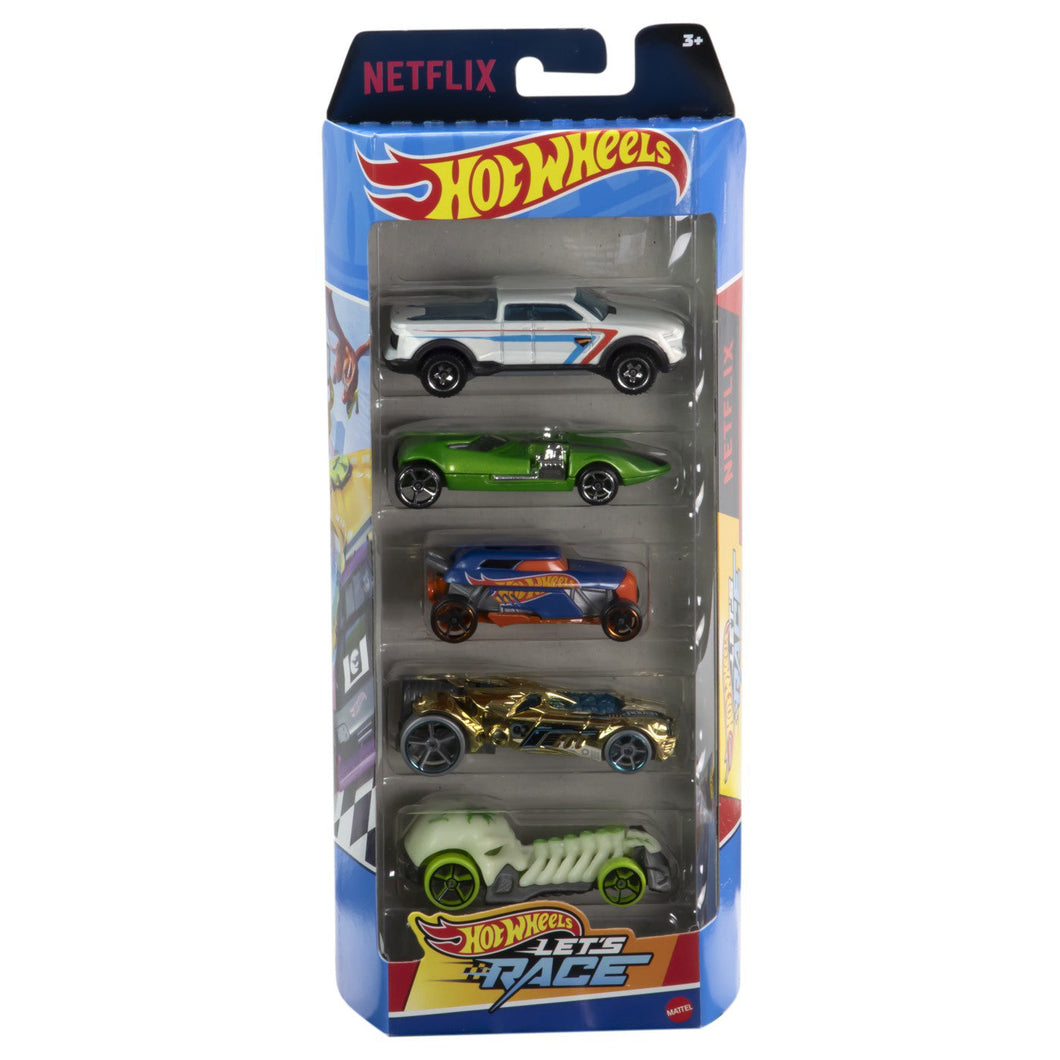 Hot Wheels Set 5 Masini Lets Race