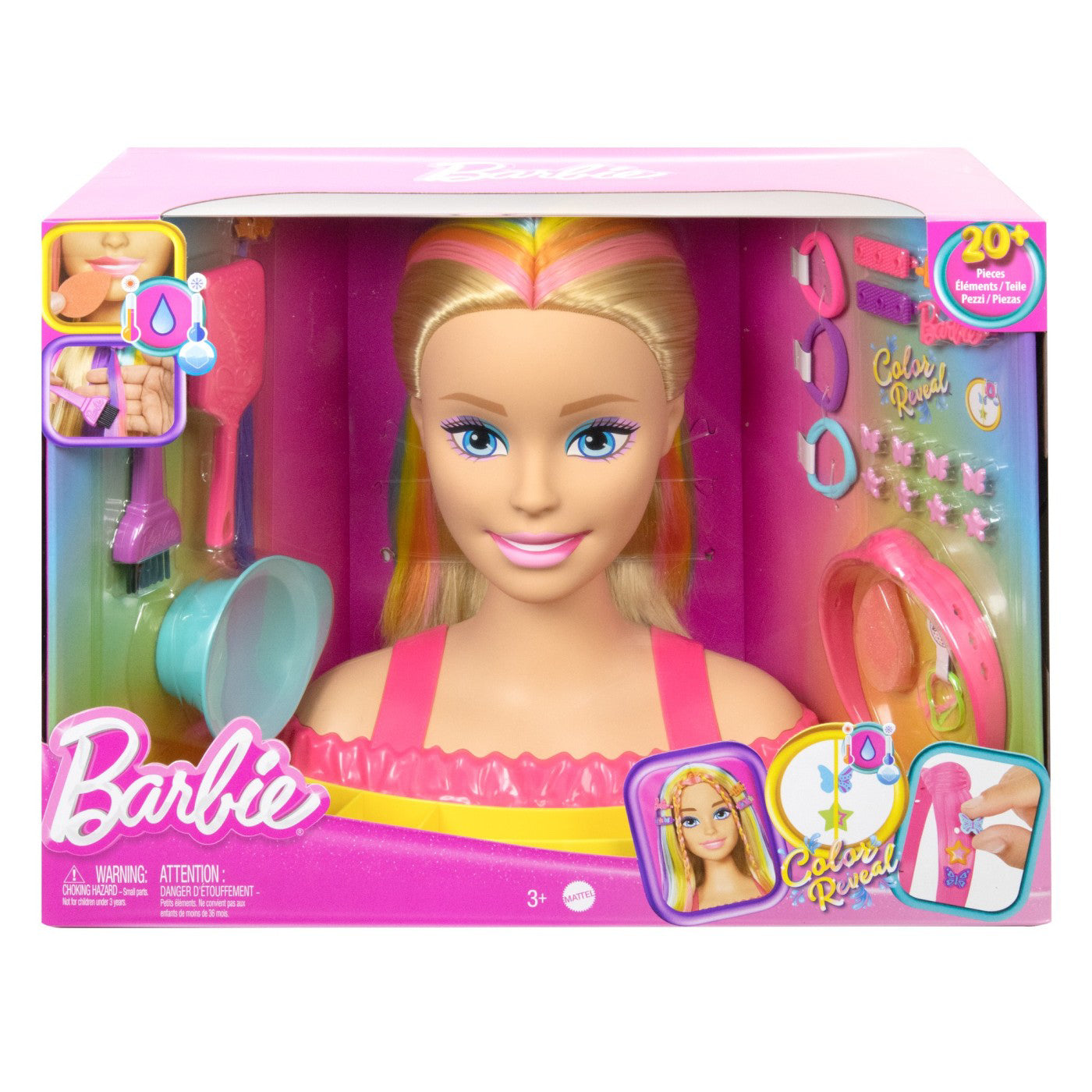 Barbie Color Reveal Bust Deluxe Beauty Model 40cm