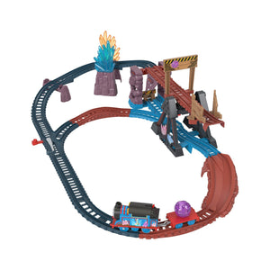 Fisher Price Thomas Set de Joaca Crystal Caves Adventure cu Locomotiva Motorizata