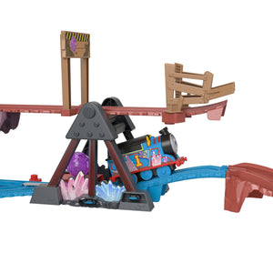 Fisher Price Thomas Set de Joaca Crystal Caves Adventure cu Locomotiva Motorizata