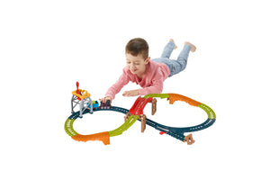 Fisher Price Thomas Set de Joaca cu Locomotiva Push Along Diesel