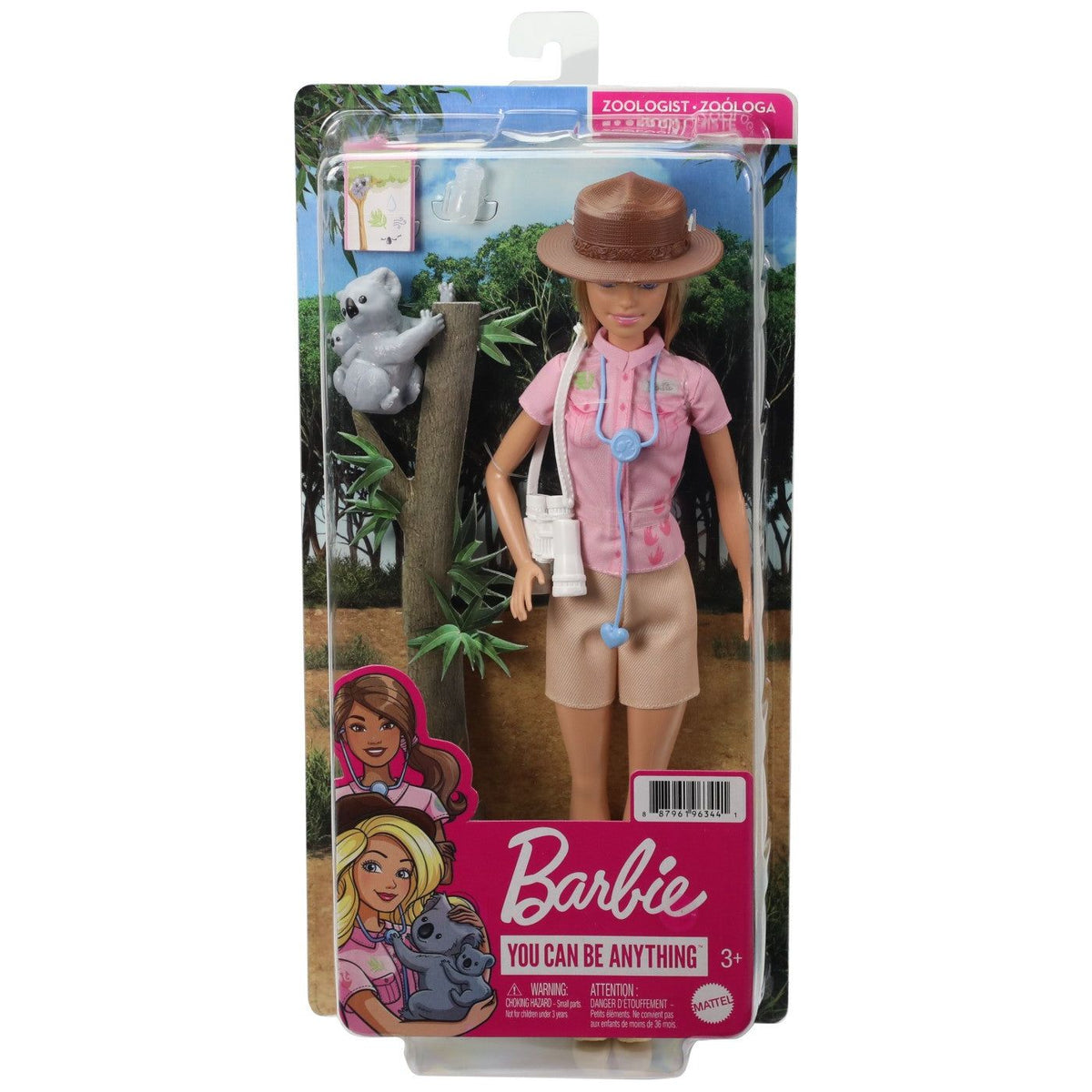 Barbie You Can Be Anything Papusa Zoologist 33cm