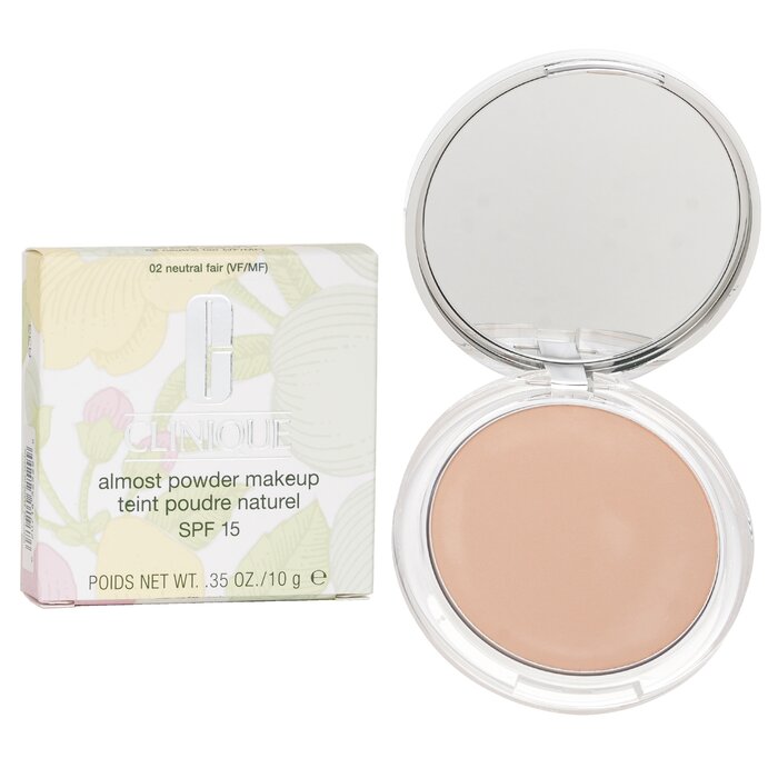 Clinique Almost Powder Makeup SPF15 N02 Neutral Fair 10g - Fond de Ten Pudra