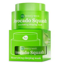 Încarcă imaginea în Galerie, 7DAYS Masca de Noapte My Beauty Week Avocado Squash Nutritiva 50ml
