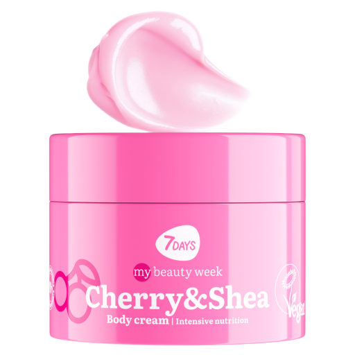 7DAYS Crema de Corp Aromaterapie Nutritie Intensa Cirese si Shea 250ml