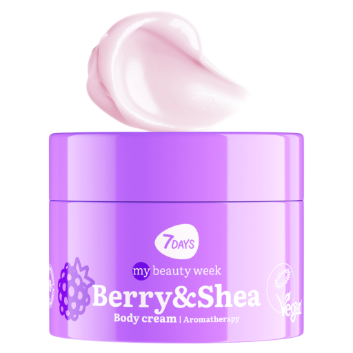 7DAYS Crema de Corp Aromaterapie Fructe de Padure si Shea 250ml