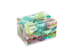 Melii Set 10 Recipiente Snap and Go 6x59ml si 4x118ml