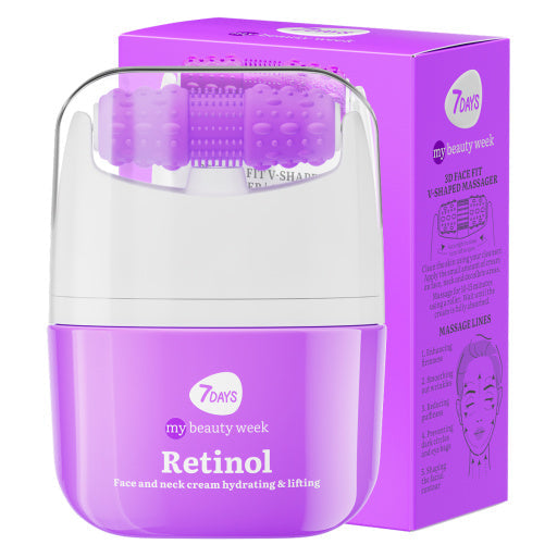 7DAYS Crema de Fata My Beauty Week Anti-Age Retinol Massager 40ml - Tratament Anti-rid