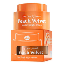 Încarcă imaginea în Galerie, 7DAYS Crema de Fata My Beauty Week Peach Velvet SOS Zi si Noapte 50ml - Pentru Ten Sensibil
