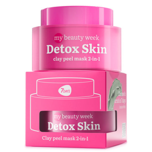 7DAYS Masca Exfolianta cu Argila 2in1 My Beauty Week Detox Skin 50ml
