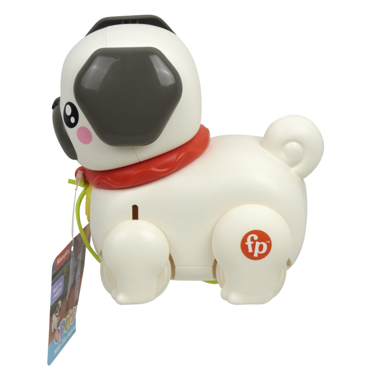Fisher Price Jucarie de Tras Interactiva Catel cu Miscari si Sunete