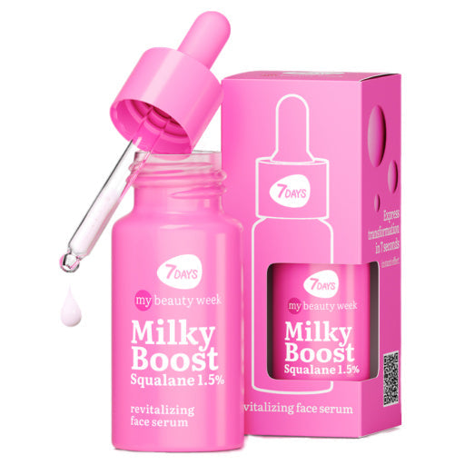 7DAYS Ser Facial My Beauty Week Milky Boost Squalane 1.5% Revitalizant 20ml