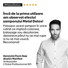 Încarcă imaginea în Galerie, L&#39;Oréal Professionnel Metal Detox Sampon-crema 500ml
