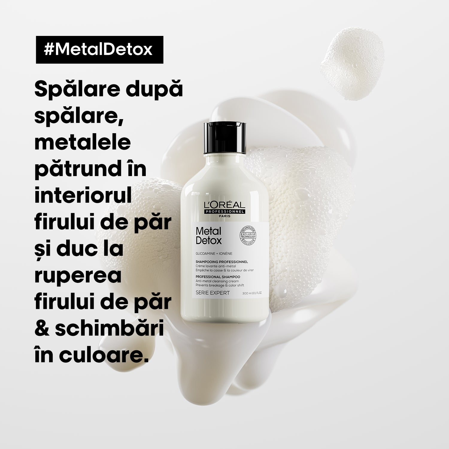 Set L’Oreal Metal Detox - Sampon 500ml + Masca 250ml - Beauty Lounge