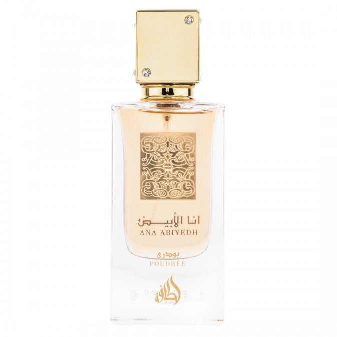 Lattafa Ana Abiyedh Poudree - Apa de Parfum Pentru Femei 60ml - Beauty Lounge