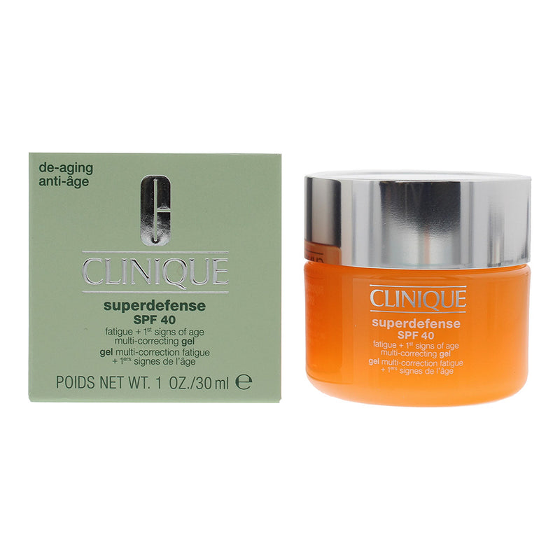 Clinique Superdefense SPF40 Fatigue 1St Signs Of Age Multi Correcting Gel 50ml - Crema pentru Fata