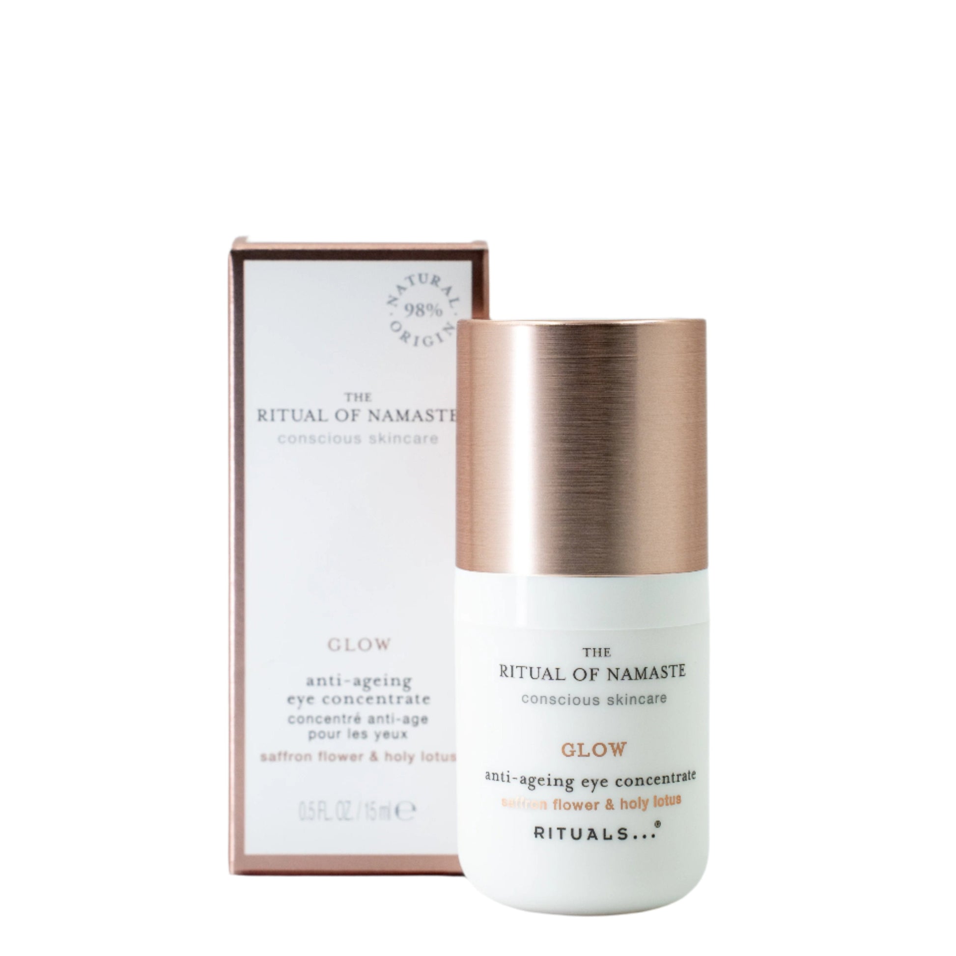 Rituals of Namaste Glow Anti-Ageing Eye Concentrate - Concentrat Pentru Ochi 15ml - Beauty Lounge
