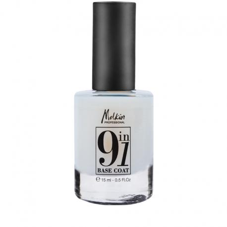 Melkior Lac 9 in 1 de Baza 15ml - Protectie Intarire si Luciu Unghii