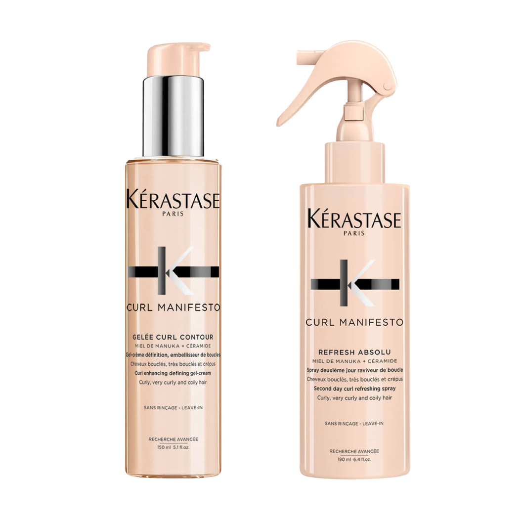 Set Kerastase Curl Manifesto Spray Bucle 190ml si Crema-gel 150ml