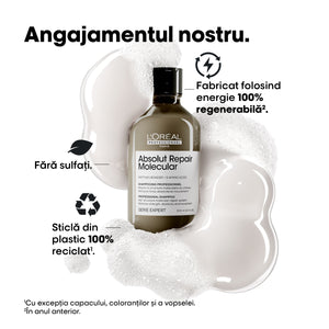 L’Oreal Professionnel Serie Expert Absolut Repair Molecular - Sampon 300ml si Rezerva 500ml