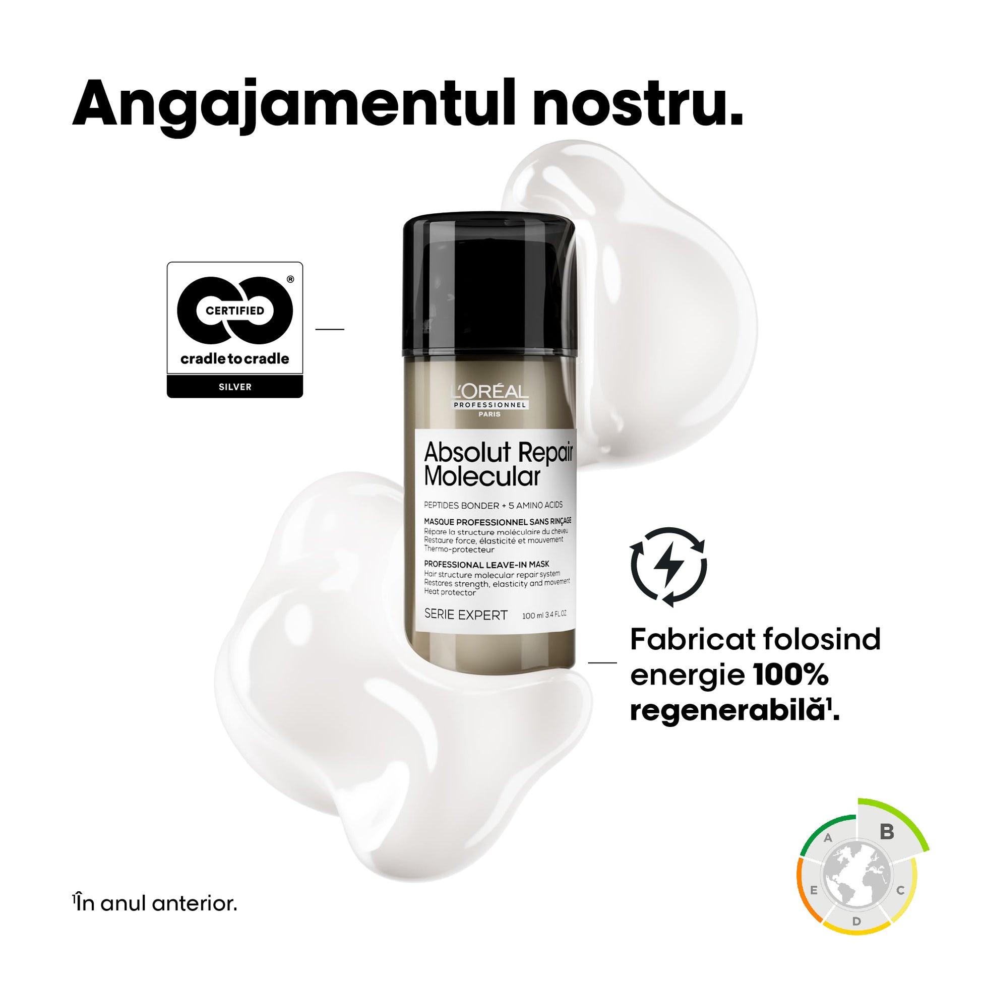 L’Oreal Professionnel Serie Expert Absolut Repair Molecular - Crema Leave-In 50ml - Beauty Lounge