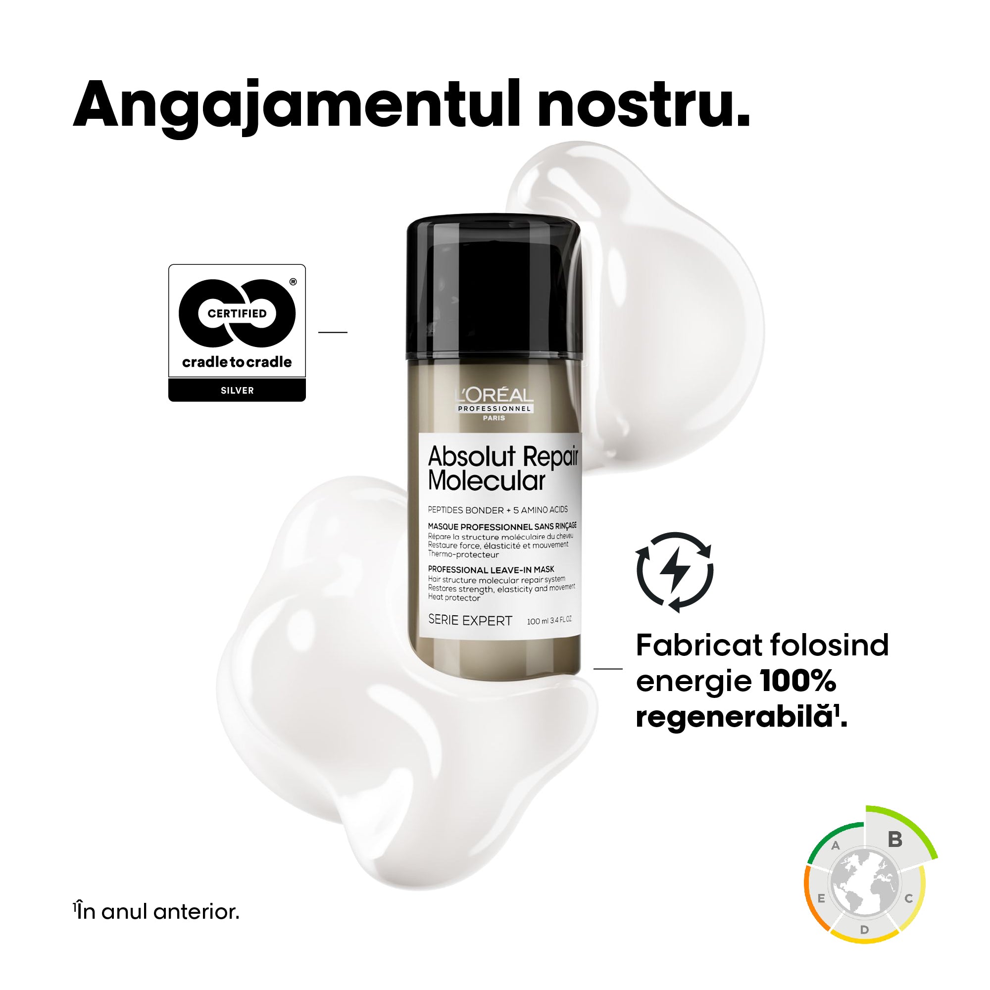 L’Oreal Professionnel Serie Expert Absolut Repair Molecular - Crema Leave-In 50ml - Beauty Lounge