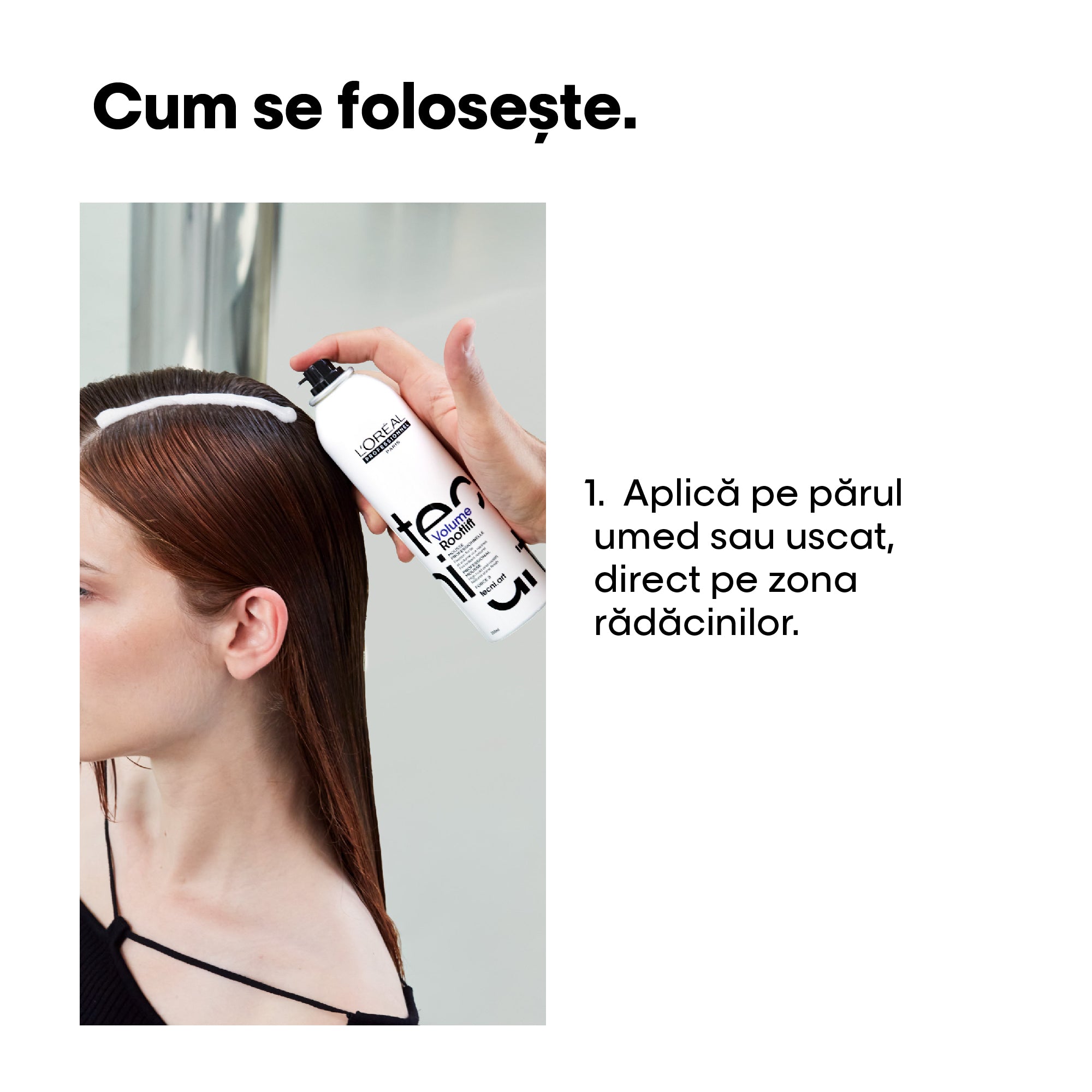L'Oreal Professionnel Tecni Art Volume Lift Spuma Pentru Volum la Radacina 250ml - Beauty Lounge