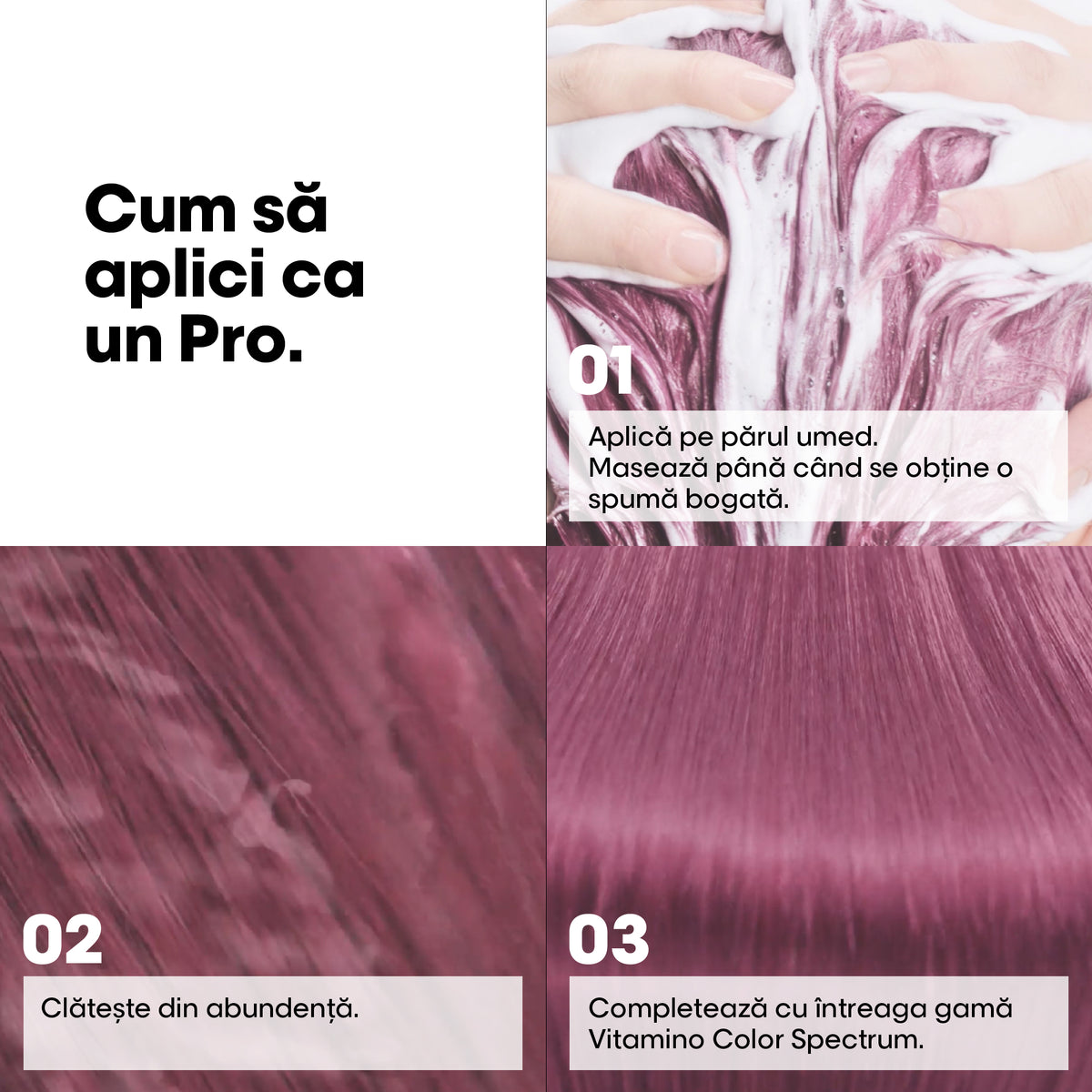L'Oreal Professionnel SE Vitamino Color Spectrum - Sampon Pentru Par Vopsit 500ml - Beauty Lounge
