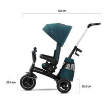 Încarcă imaginea în Galerie, Kinderkraft Tricicleta Kinderkraft Easytwist Midnight Green
