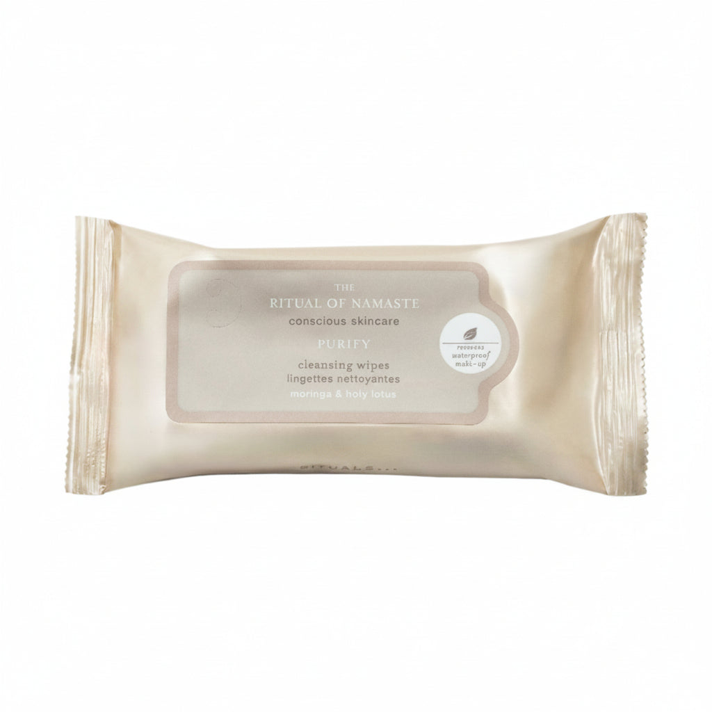Rituals of Namaste Purify Cleansing Wipes - Servetele Demachiante NEW - Beauty Lounge