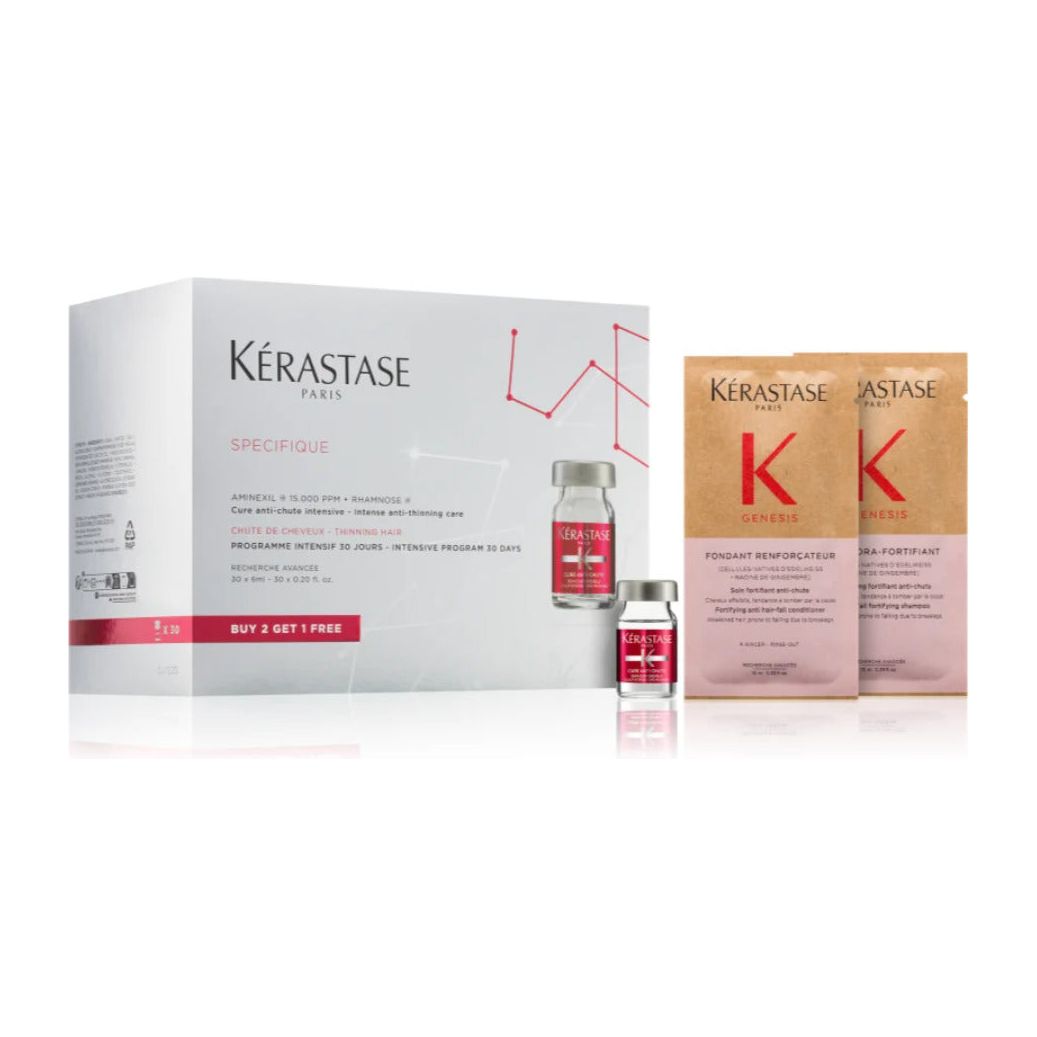 Kérastase Set Specifique Aminexil - Set Tratament Pentru Caderea Parului 30x6ml