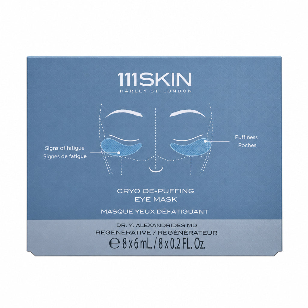 111SKIN Cryo De-Puffing Eye Mask Boxed 8*6ml - Masti Pentru Ochi cu Complex de Peptide