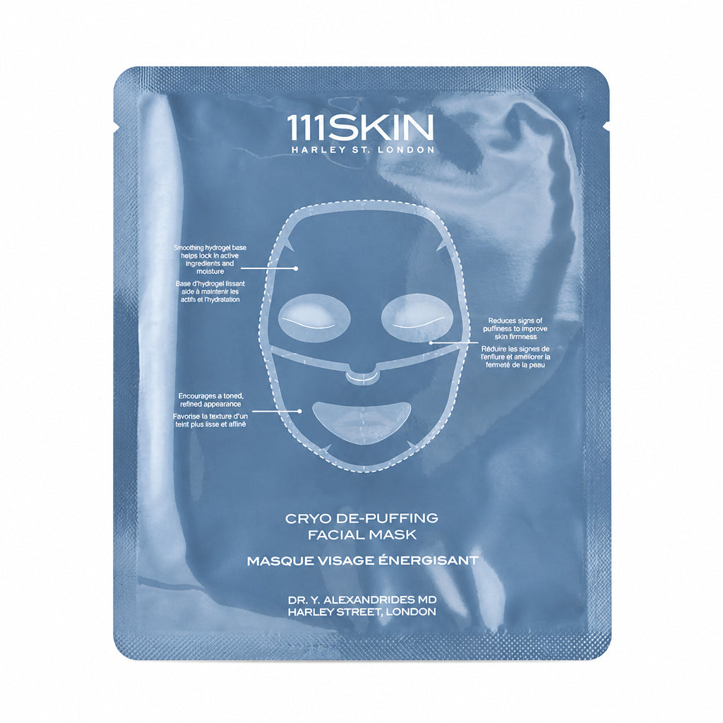 111SKIN Cryo De-Puffing Facial Mask Fragrance Free 30ml - Masca Faciala cu Peptide