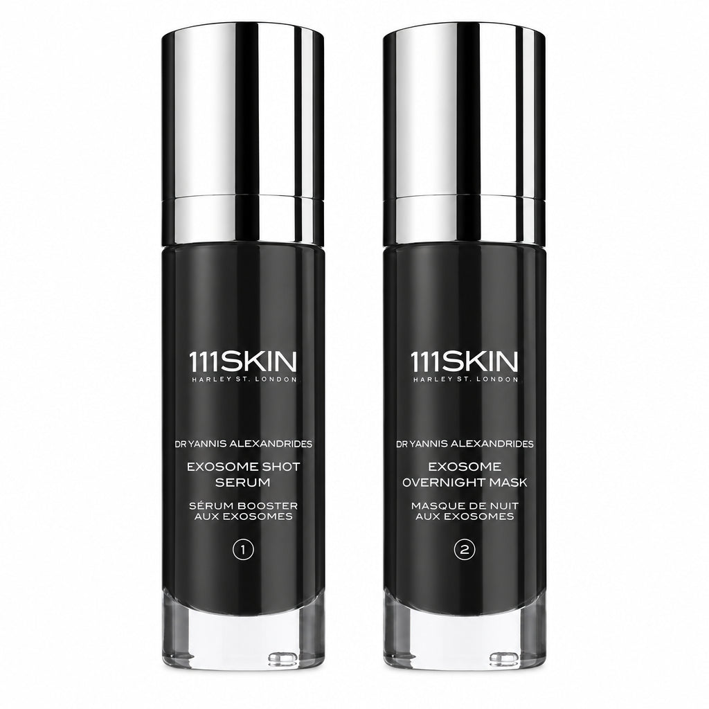 111SKIN Exosome Face Lift Set Serum 30ml & Mask 30ml - Lifting si Fermitate Pentru Ten