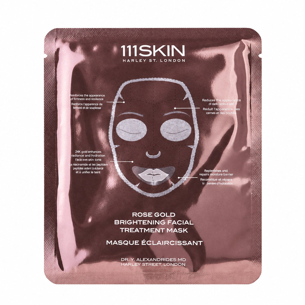 111SKIN Rose Gold Brightening Facial Treatment Mask 30ml - Masca Faciala cu Peptide
