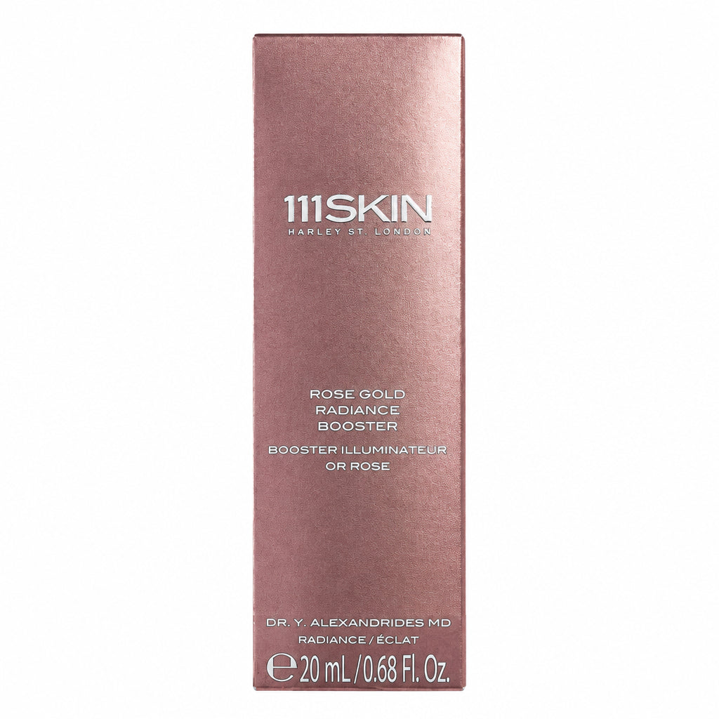 111SKIN Rose Gold Radiance Booster 20ml - Serum Iluminator cu Niacinamida si Acid Hialuronic