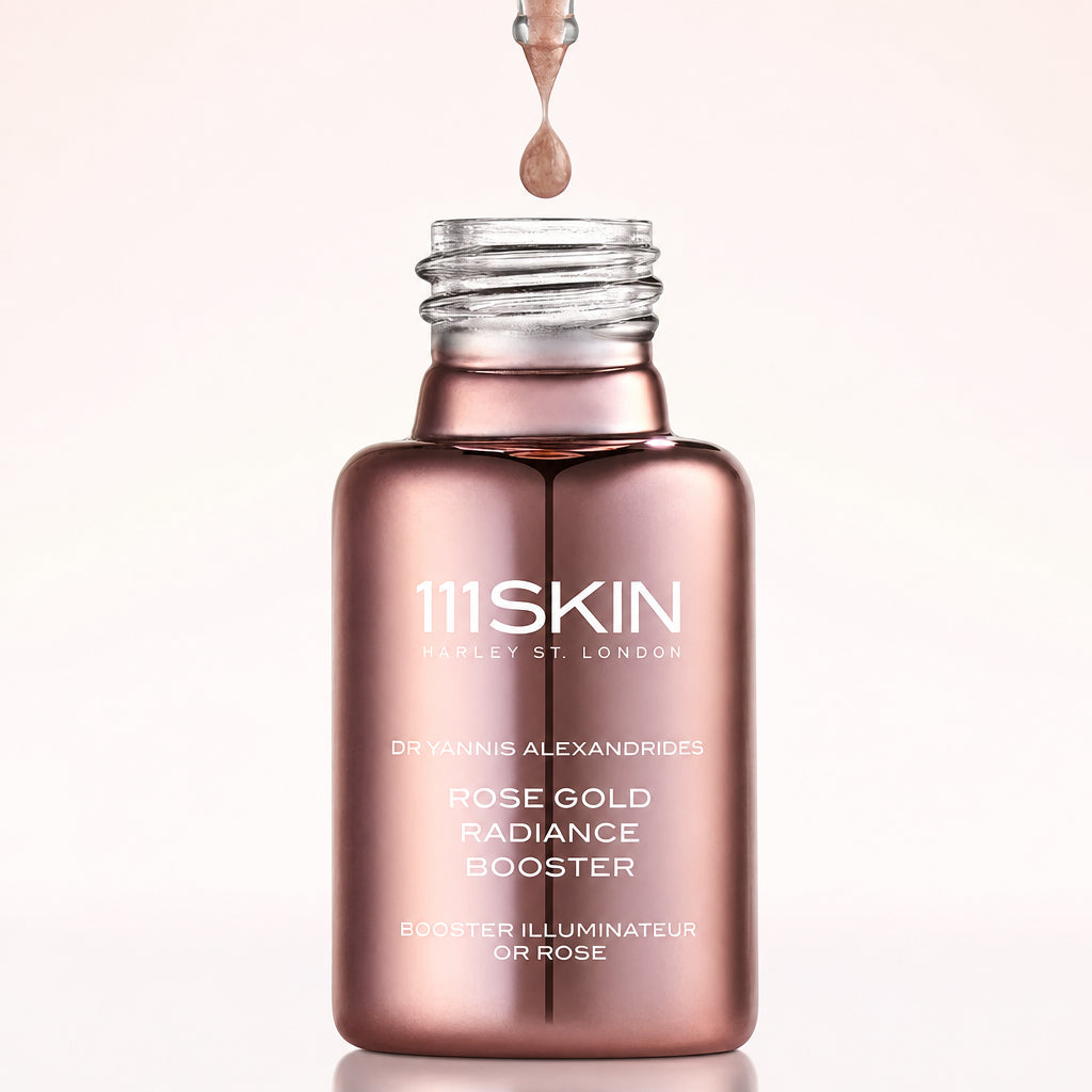 111SKIN Rose Gold Radiance Booster 20ml - Serum Iluminator cu Niacinamida si Acid Hialuronic