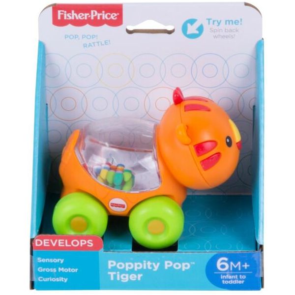 Fisher Price Jucarie Apasa si Mergi Tigru