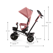 Încarcă imaginea în Galerie, Kinderkraft Tricicleta Copii Kinderkraft Aveo Rose Pink
