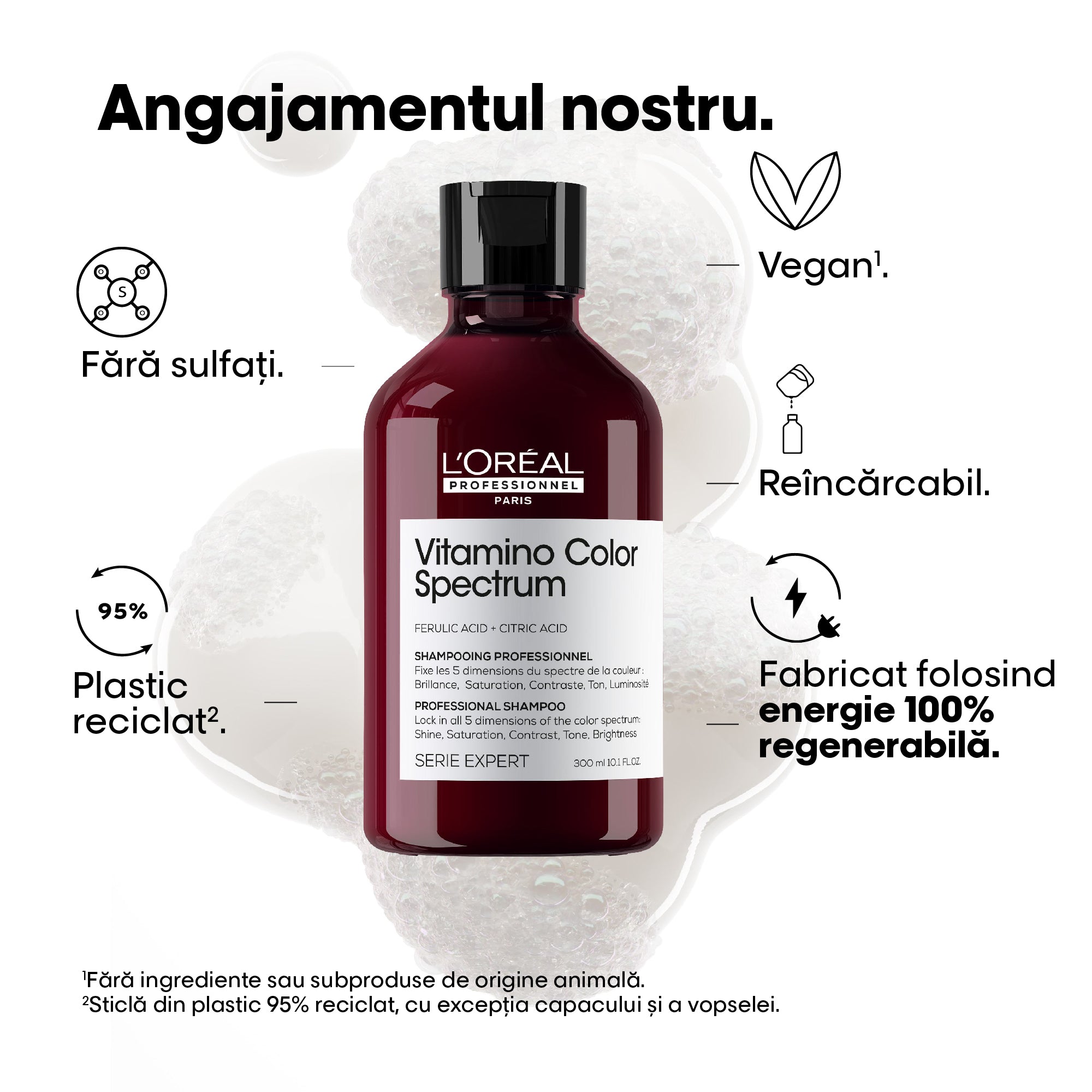 L'Oreal Professionnel SE Vitamino Color Spectrum 300ml - Sampon Pentru Par Vopsit
